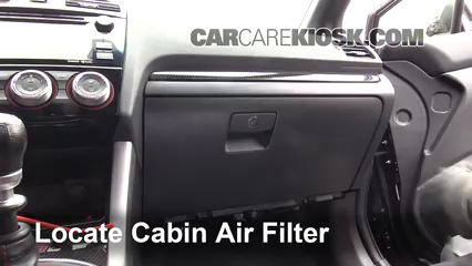 2016 Subaru WRX STI 2.5L 4 Cyl. Turbo Filtro de aire (interior) Control